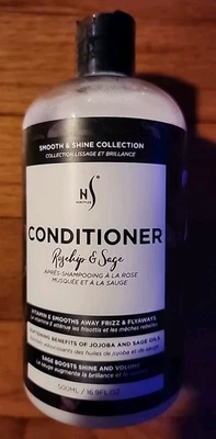 Herstyler Smooth & Shine Collection Rosehip & Sage Conditioner 16.9 Fl Oz Sealed - Image 1 of 3