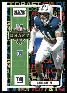 Abdul Carter Rookie - 2025 Panini Score Football - Draft 2025 #8 - Bild 1 von 2