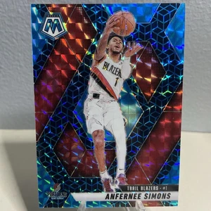 Anfernee Simons 2024-25 Panini Mosaic /25 Spectris Blue Blazers #39 - Picture 1 of 3