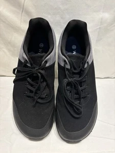 Whitin Barefoot Shoes, Cadet Blue/Black, Lace Up, Canvas, Size EU44/US 11, NEW - Picture 1 of 5