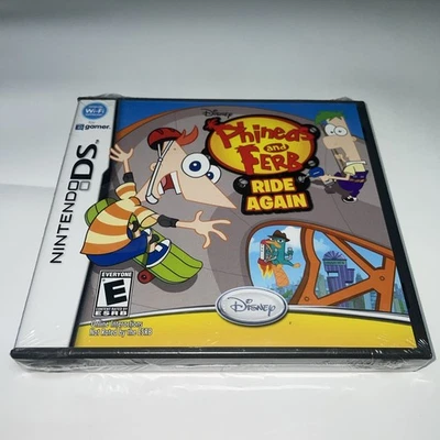 Phineas and Ferb: Ride Again (Nintendo DS, 2010) NUEVO Foto 1 de 2