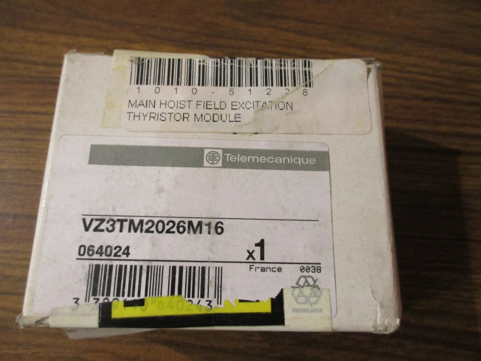 Nuevo en caja Telemecanique VZ3TM2026M16 polipasto principal campo excitación tiristor módulo Foto 1 de 1