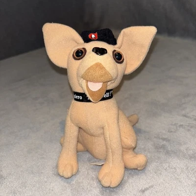 VNTG Taco Bell Chihuahua w/ BLACK HAT Toy Applause '98 - "Yo Quiero Taco Bell" - Image 1 of 4
