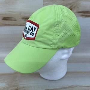 All Day Running Co. boco Gear Running Hat Cap One Size Adjustable Green 6 Panel - Picture 1 of 9