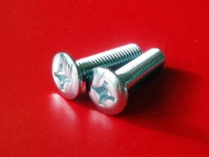 OVAL HEAD SCREWS • NOS 6x25mm Honda CB350 CB360 CB450 CB500 CB550 CB750 CL CBX - Picture 1 of 1