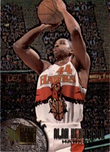 1996-97 Fleer Metal ALAN HENDERSON Atlanta Hawks #123