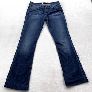 Joes Jeans Womens 27 Blue Boot Cut Denim Stretch Socialite Candice Medium Wash - Picture 1 of 8