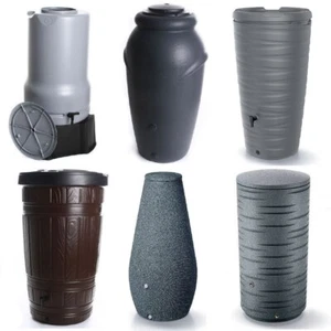 Regentonne Regenbehälter Regentank Regenwassertonne Amphore Tonne 110L - 310L - Bild 1 von 14