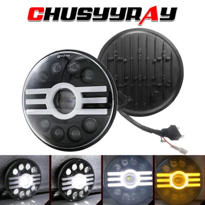 Faros LED redondos de 7 pulgadas alto/bajo para Mercedes Benz 240D 300D 220D 300TD 280 Foto 1 de 4