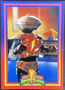 Saban 1994 Mighty Morphin Power Rangers Alpha 5 #6 Rookie Card 90s MMPR Vintage - Picture 1 of 2