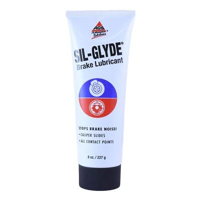 AGS AUTOMOTIVE SOLUTIONS AGS SIL Glyde 8 oz Heat Resistant Brake Lubricant Rust Corrosion Protection