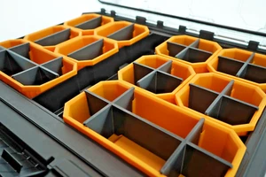 ToughBuilt StackTech Low Profile Organizer TB-B1-O-10 kompatible Trennwände - Bild 1 von 11