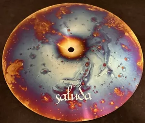11" SALUDA ELECTRIFIED MINI CHINA BLAST CYMBAL - Picture 1 of 2