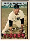 1967 Topps Fred Gladding A #192 CREASED CORNER Detroit Tigers
