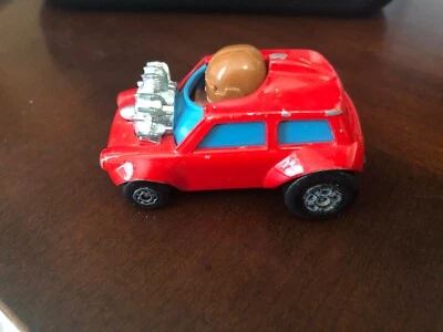 Vintage MATCHBOX LESNEY MB14 MINI HA HA England Superfast Red Car Die-cast - Image 1 of 4