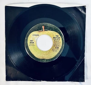 The Beatles (Get Back/Don't Let Me Down) 7" Vinyl [Apple, 1970 Canada] VG - Imagen 1 de 11