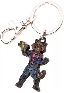 Official Marvel Studios Guardians of The Galaxy Vol.3 Rocket Raccoon Keychain - Picture 1 of 6