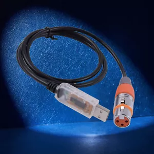 USB to DMX Interface Adapter Cable Stage Light PC DMX512 ControllerDimmer DMX Jj - Picture 1 of 7