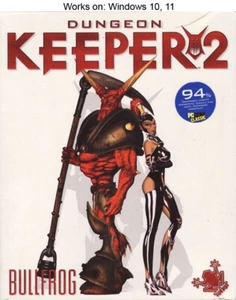 Dungeon Keeper 2 PC Game 1999 Bullfrog Windows 10 11 - Foto 1 di 4