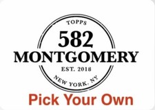 2023 Topps 582 Montgomery Limited Edition Foil Stamp Pick Your Own Card #251-500