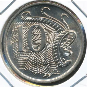 Australia 1980 Ten Cents 10c Elizabeth II - Choice Uncirculated - Picture 1 of 3