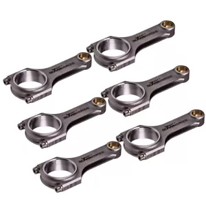 H Beam Connecting Rods Conrod for BMW E34 M5 S38B38 3.8L 1991-1995 142.5mm - Picture 1 of 12