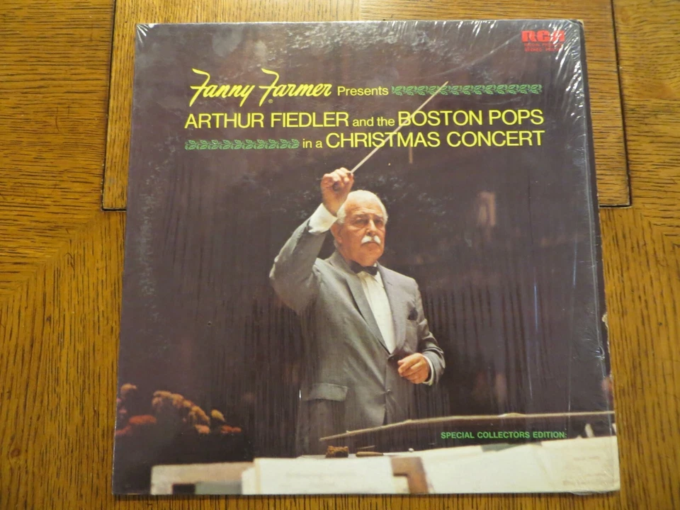 Arthur Fiedler & The Boston Pops In A Christmas Concert 1971 RCA PRS-381 EX/VG+! Foto 1 de 4