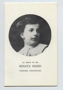 santino-holy card""S.D. RENATA NEZZO - Picture 1 of 1