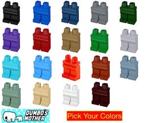 Lego Minifigure Legs and Hips Solid Colors Plain Monochrome U Pick NEW Star Wars - Picture 1 of 16