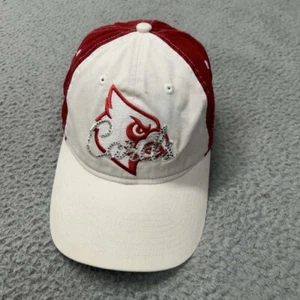 Louisville Cardinals Hat Cap Women One Size Strapback UofL Ville Adidas Bling - Picture 1 of 10
