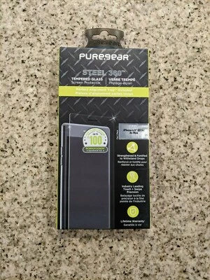 Apple iPhone 11 Pro Max Steel 360 Tempered Glass Screen Protector with Alignment - Image 1 of 4
