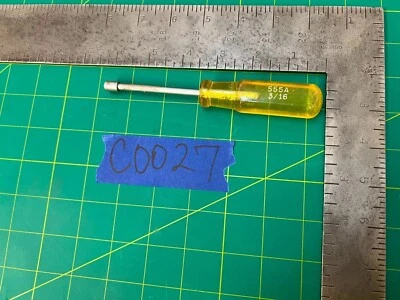 Vintage Nut Drivers 3/16"  555A  Crescent Tool 6.25" Made in USA - Image 1 of 2