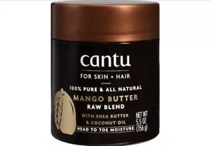 CANTU MANGO BUTTER FOR SKIN&HAIR 100% PURE & ALL NATURAL 5.5OZ W/FREE SHIPPING! - Picture 1 of 1