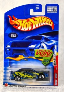 Hot Wheels Honda Civic Tuners #64 2001 Blue NIP - Foto 1 di 2