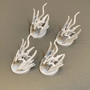 Lot 4pcs Night Stalker Monster Nemesis Board Game Miniatures DND TRPG Figures - Picture 1 of 5