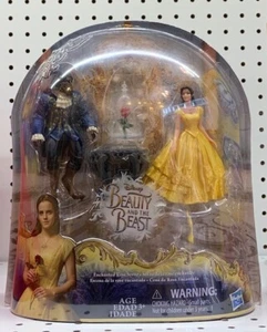 NEW Disney Beauty & the Beast Enchanted Rose Scene Doll/Figurine Set NEW Limited - Picture 1 of 1