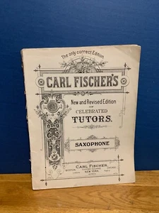 Saxofón Carl Fischer Edición Nueva y Revisada de Celebredos Tutores - Imagen 1 de 5