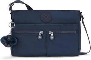Kipling BLUE BLEU 2 Women's New Angie Crossbody Bag, US Medium - Picture 1 of 4