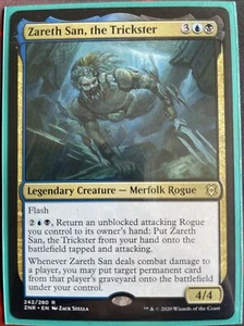 MTG Zareth San, the Trickster Zendikar Rising 242/280 Regular Rare - Picture 1 of 1