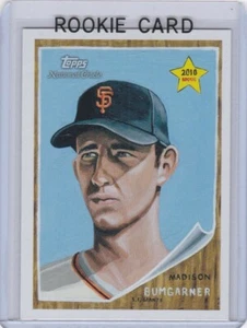 MADISON BUMGARNER ROOKIE CARD 2010 Topps National Chicle Diamond Stars RC GIANTS - Picture 1 of 2