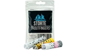 Stripping Guards - Troutfingers, Fingerschutz Fliegenfischen, Forellen Design - Bild 1 von 7