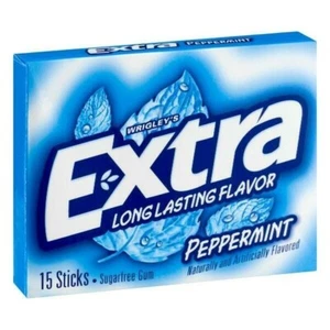 Pack Extra Delgado Chicle Menta 15 Palitos 5 Paquetes Envío Gratis - Imagen 1 de 1