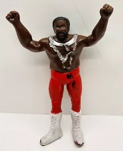 1985 WWF LJN Junkyard Dog Wrestling Figure WWE ￼ Titan Sports ￼￼ Bendable 4.5” - Picture 1 of 8