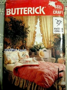 Butterick 6333 BED COVERING PACKAGE UnCut Nettle Creek - Picture 1 of 3