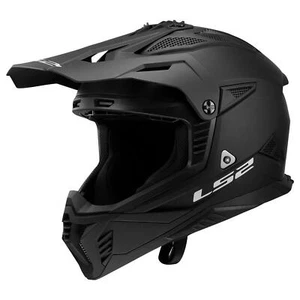 LS2 MX708 Fast II Plain Motocross Helmet Off-Road Motorcross ATV Bike Lid - Picture 1 of 11