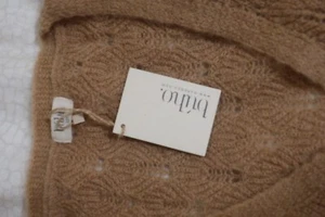 Buho Beige V-neck Button down Mohair Kids Sweater Size 12 NWT - Picture 1 of 5
