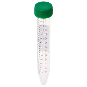 CELLTREAT 15 ml Zentrifugenröhrchen, Tasche, 500/Etui, steril, #229413 BESTWERT - Bild 1 von 1
