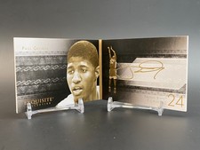 2013-14 UD Exquisite PAUL GEORGE Upper Deck Game Face Booklet Auto Gold Ink