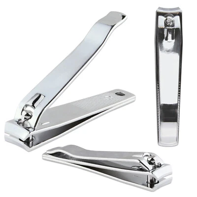 3pcs Beauticom Professional Stainless Steel Toe Nail Clippers Curved Edge Style - Image 1 of 4