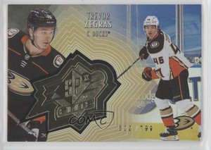 2021 Upper Deck Extended Series SPx Finite Radiance /799 Trevor Zegras Rookie RC